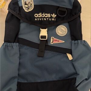 adidas Adventure Two-Tone Blue Patch Backpack